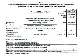 Отчёт о деятельности АУ&hellip;
